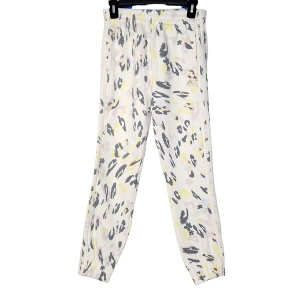 Adidas Big Girls Cheetah Print Jogger Pants Size Large 14 Comfort Casual - Picture 1 of 11